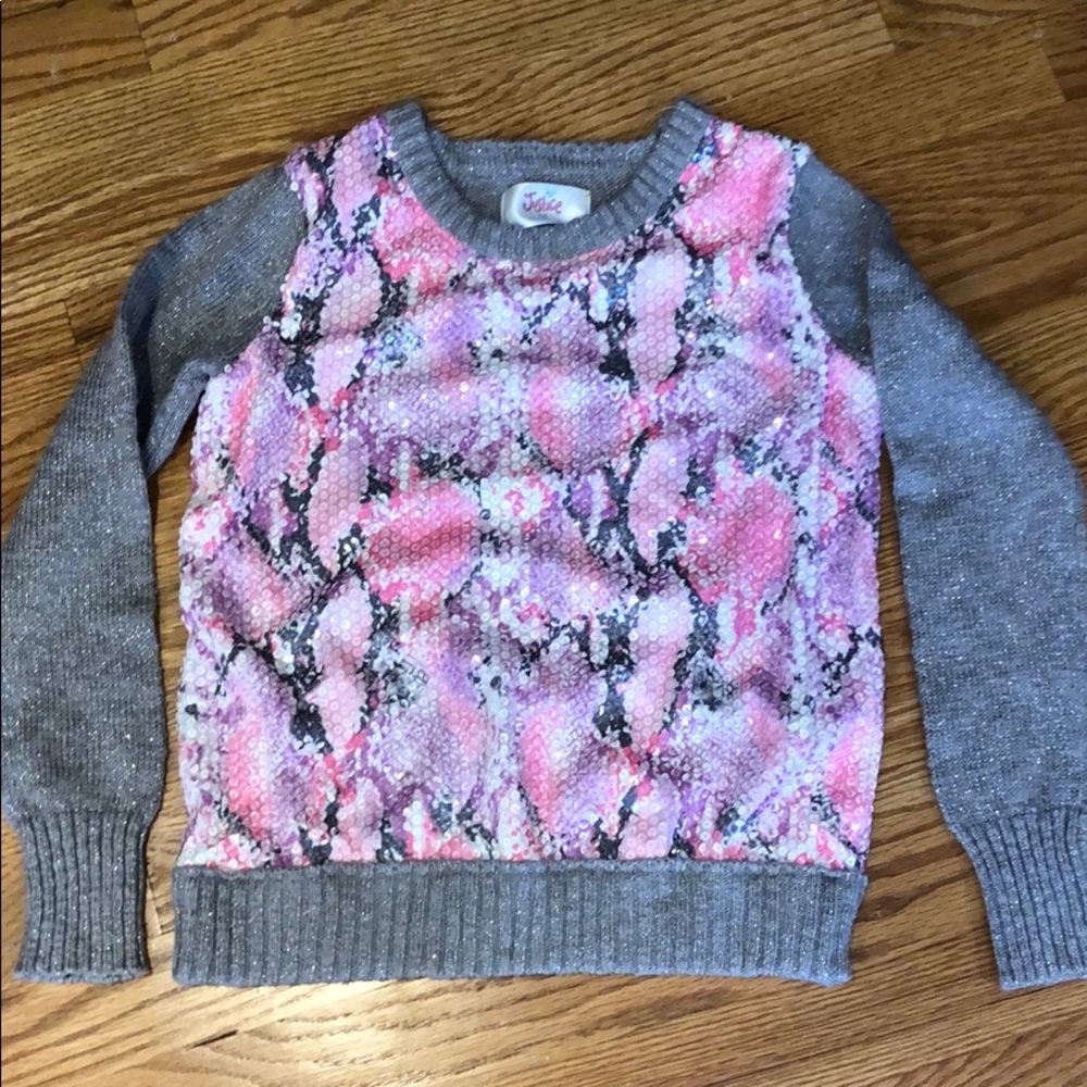 Justice sweater